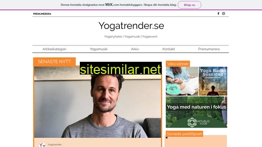 yogatrender.se alternative sites