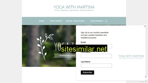 Yogawithmartina similar sites
