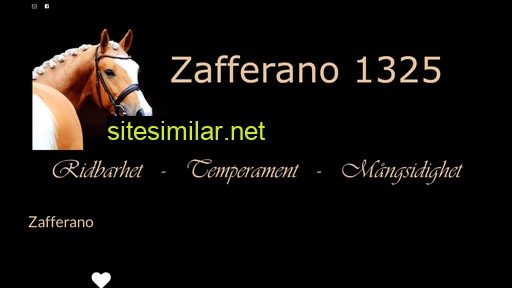 Zafferano1325 similar sites