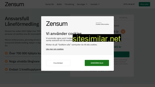 zensum.se alternative sites