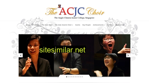 acjcchoir.sg alternative sites