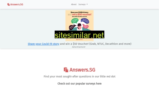 answers.sg alternative sites