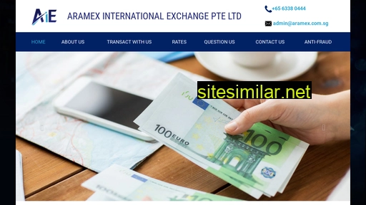aramex.com.sg alternative sites