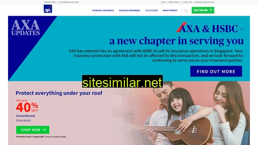axa.com.sg alternative sites
