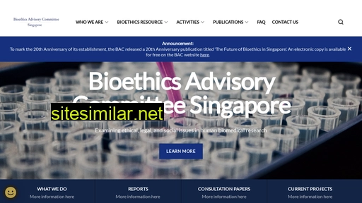 Bioethics-singapore similar sites