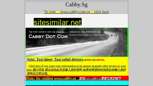 Cabby similar sites