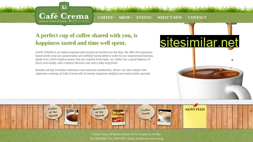 Cafecrema similar sites
