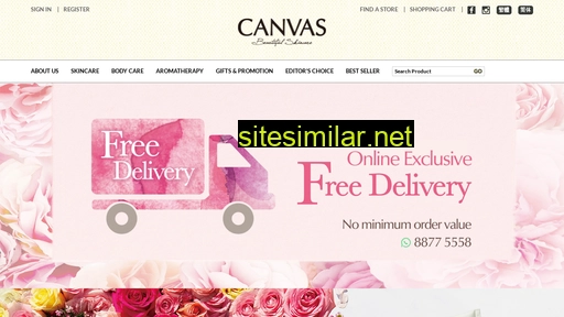 canvasbeauty.com.sg alternative sites