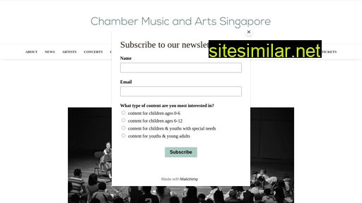 chambermusicarts.com.sg alternative sites
