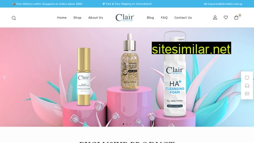 clairskinsolutions.sg alternative sites