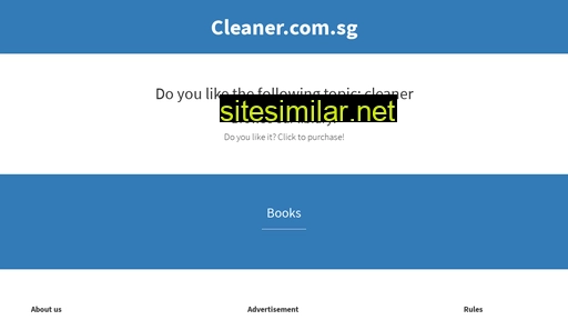 cleaner.com.sg alternative sites