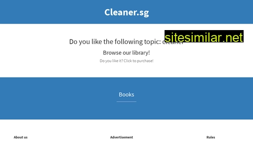 cleaner.sg alternative sites
