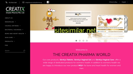 creatixpharma.sg alternative sites