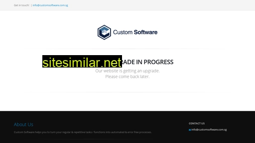 customsoftware.com.sg alternative sites