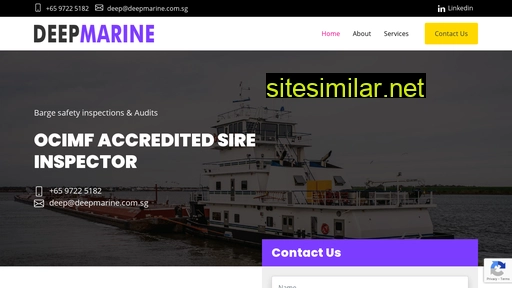 deepmarine.com.sg alternative sites