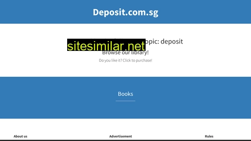 Deposit similar sites