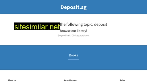 deposit.sg alternative sites