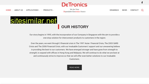 detronics.com.sg alternative sites