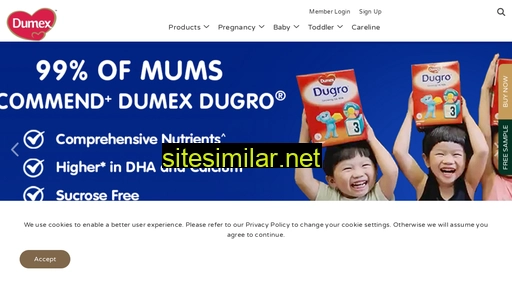 dumex.com.sg alternative sites