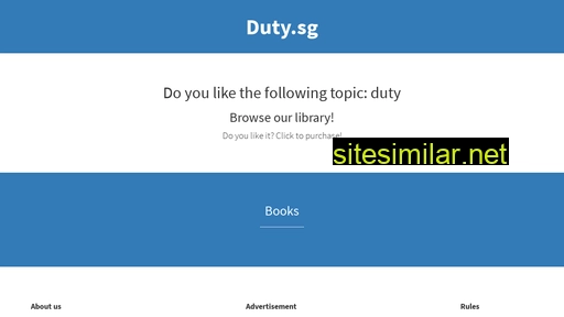 duty.sg alternative sites