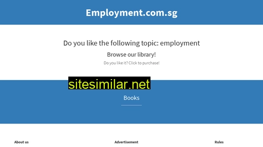 Employment similar sites