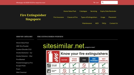 fireextinguisher.com.sg alternative sites