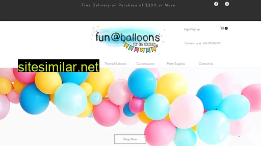 Funatballoons similar sites