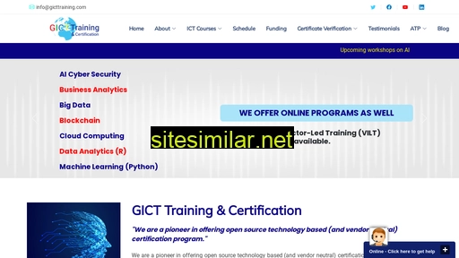 gicttraining.com.sg alternative sites