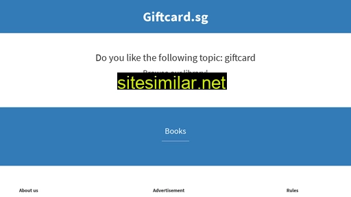 giftcard.sg alternative sites