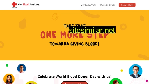 Giveblood similar sites