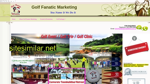 golfanaticmarketing.com.sg alternative sites