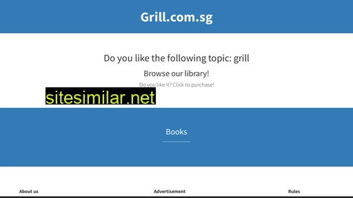 grill.com.sg alternative sites
