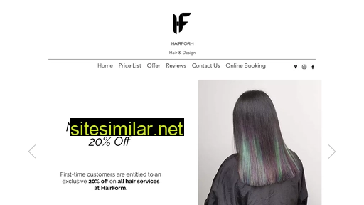 hairform.sg alternative sites
