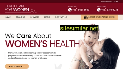 Healthcareforwomen similar sites