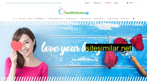 healthstore.sg alternative sites