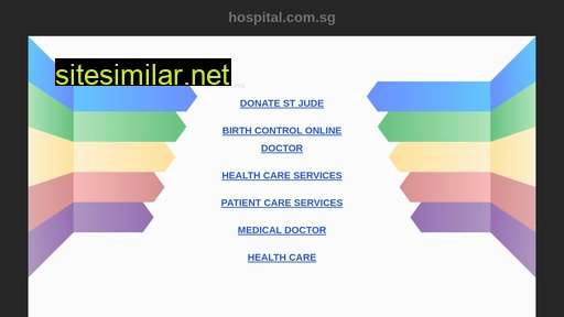 hospital.com.sg alternative sites