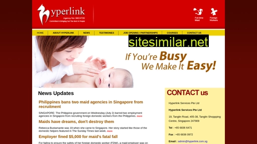 hyperlink.com.sg alternative sites