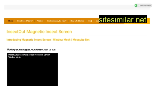 Insectout similar sites
