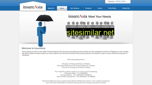insureasia.com.sg alternative sites