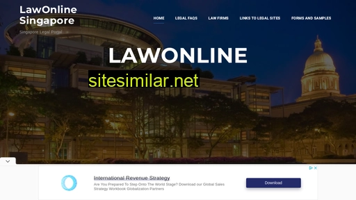 lawonline.com.sg alternative sites
