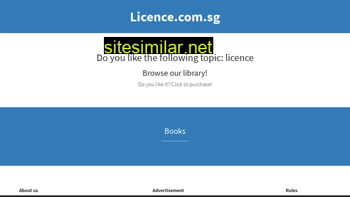 licence.com.sg alternative sites