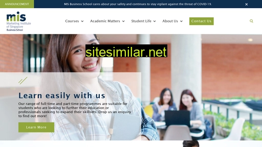 mis.edu.sg alternative sites