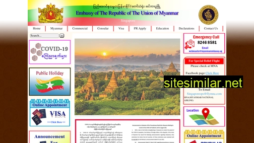 Myanmarembassy similar sites