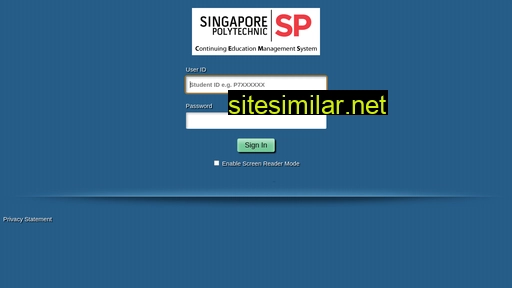 mycems.sp.edu.sg alternative sites