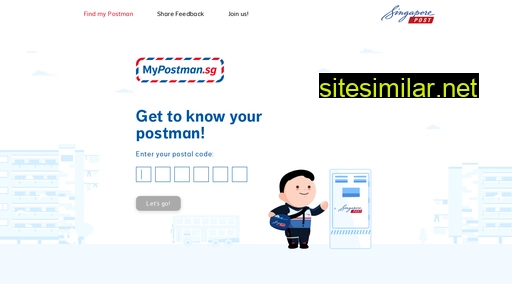mypostman.sg alternative sites
