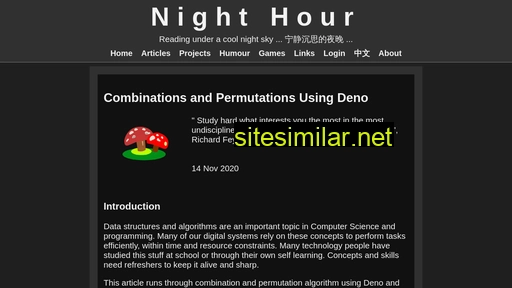 nighthour.sg alternative sites