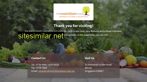 nutritionplace.com.sg alternative sites