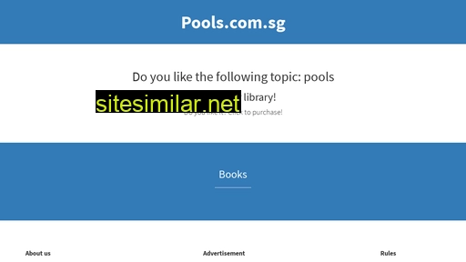 pools.com.sg alternative sites