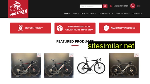 Procyclebikes similar sites