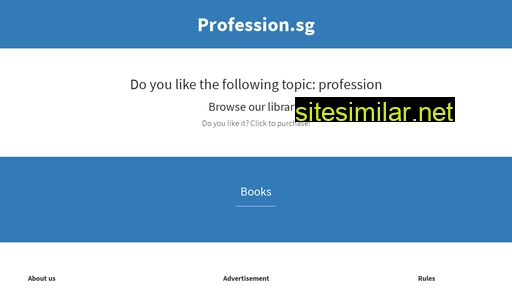 Profession similar sites